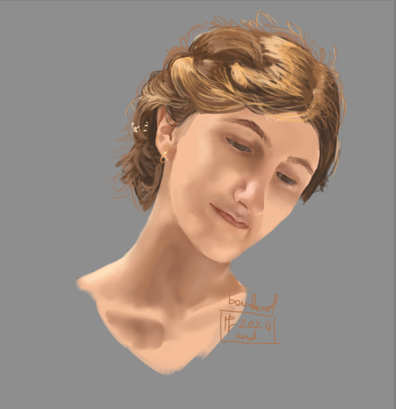 Y a quelques années, j'avais laissé trainer un autoportrait dans les pages du forum. Alors, voilà l'update de niveau