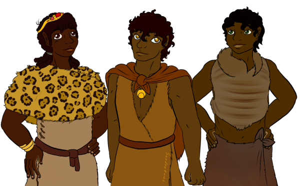 Rupi, Saquil et Shima. -8500 avant notre ère, à Paijàn au Pérou.