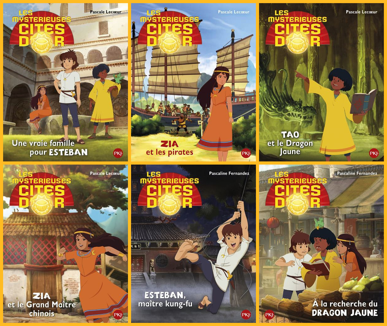 Série de livres jeunesse sur la saison 2 (de 6 à 9 ans)