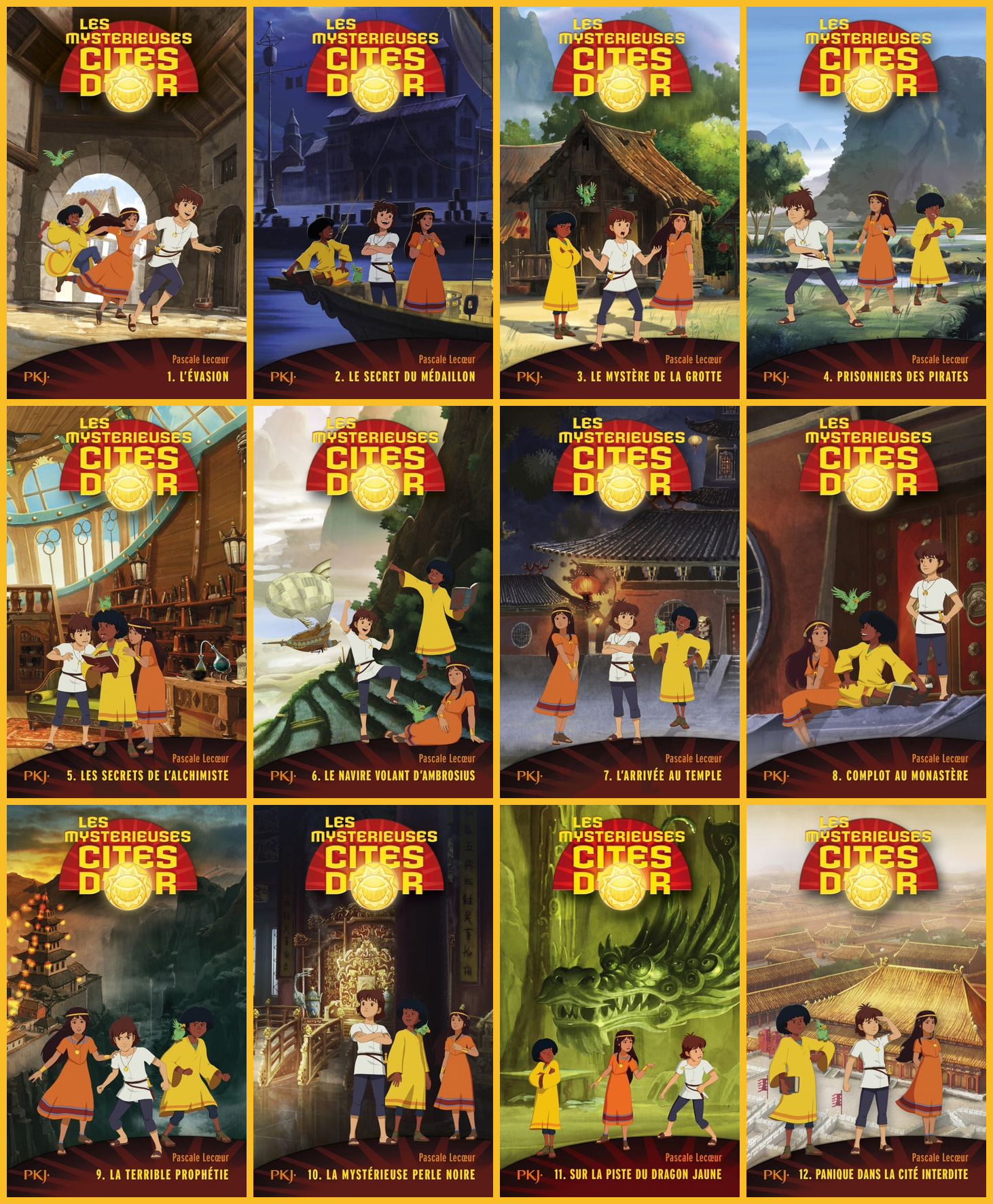 Série de livres jeunesse sur la saison 2 (de 9 à 12 ans)