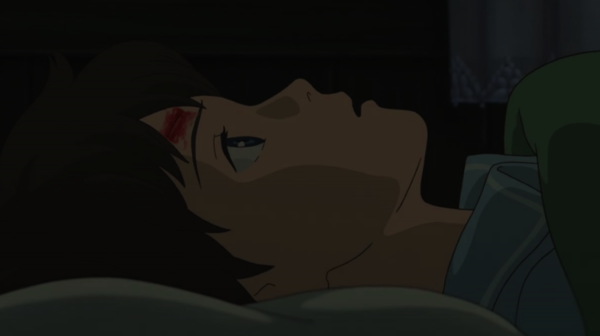 Pablo au lit.
