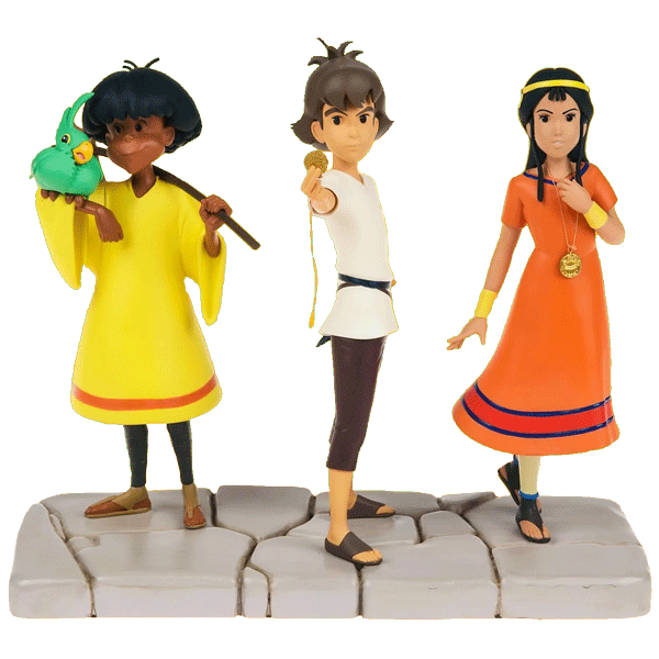 Les 3 figurines LMZ