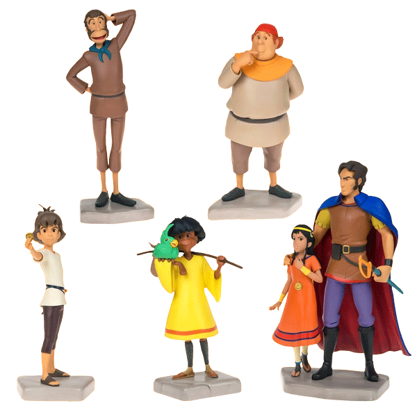 Les 6 figurines LMZ