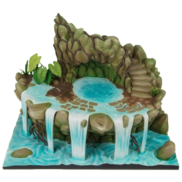 Le diorama cascade LMZ