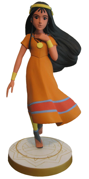 La figurine de Zia par Custom Arts