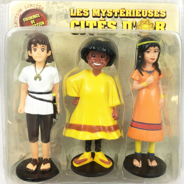 Petites figurines en plastique