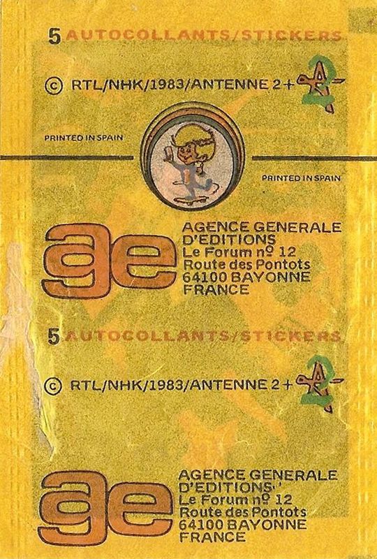 L'album d'autollants A.G.E. - 28/28