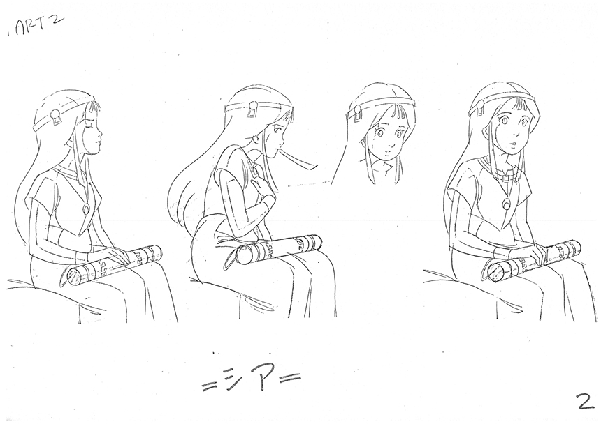 Settei originaux de la saison 1 - 8/31