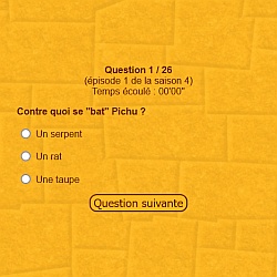 Quiz saison 4